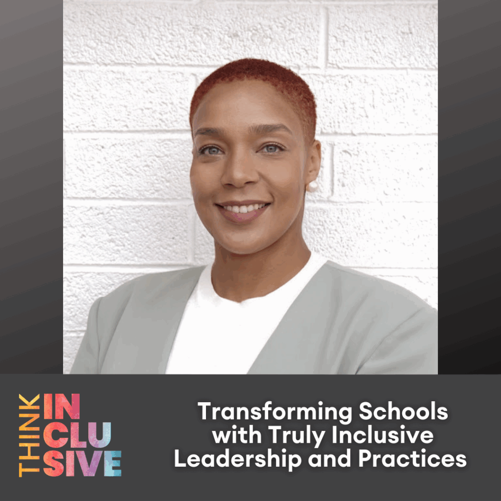 Think Inclusive Podcast Cover - Toni Barton