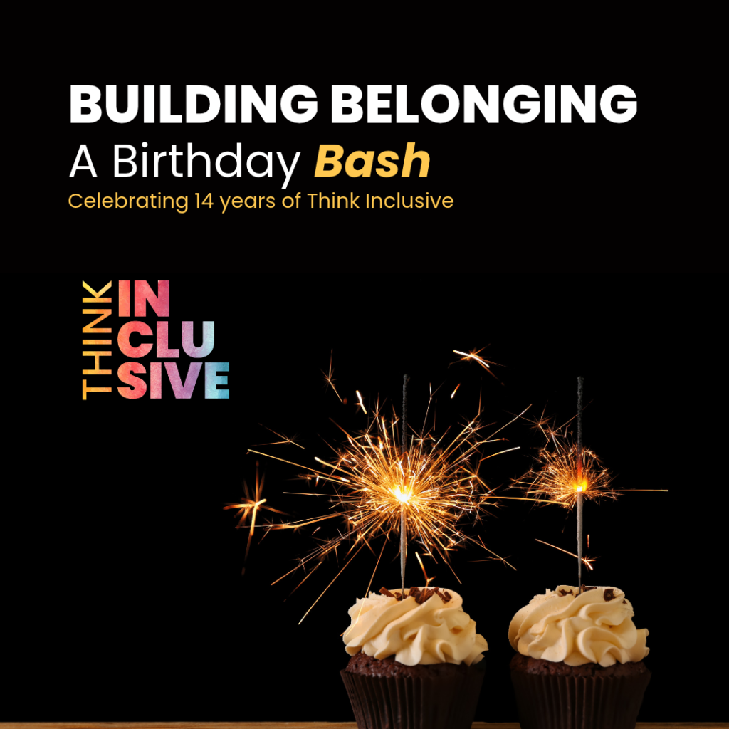 Think Inclusive Giving Tuesday Event promot