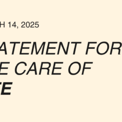 statement for the care of life