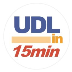 UDL in 15 minutes podcast cover art